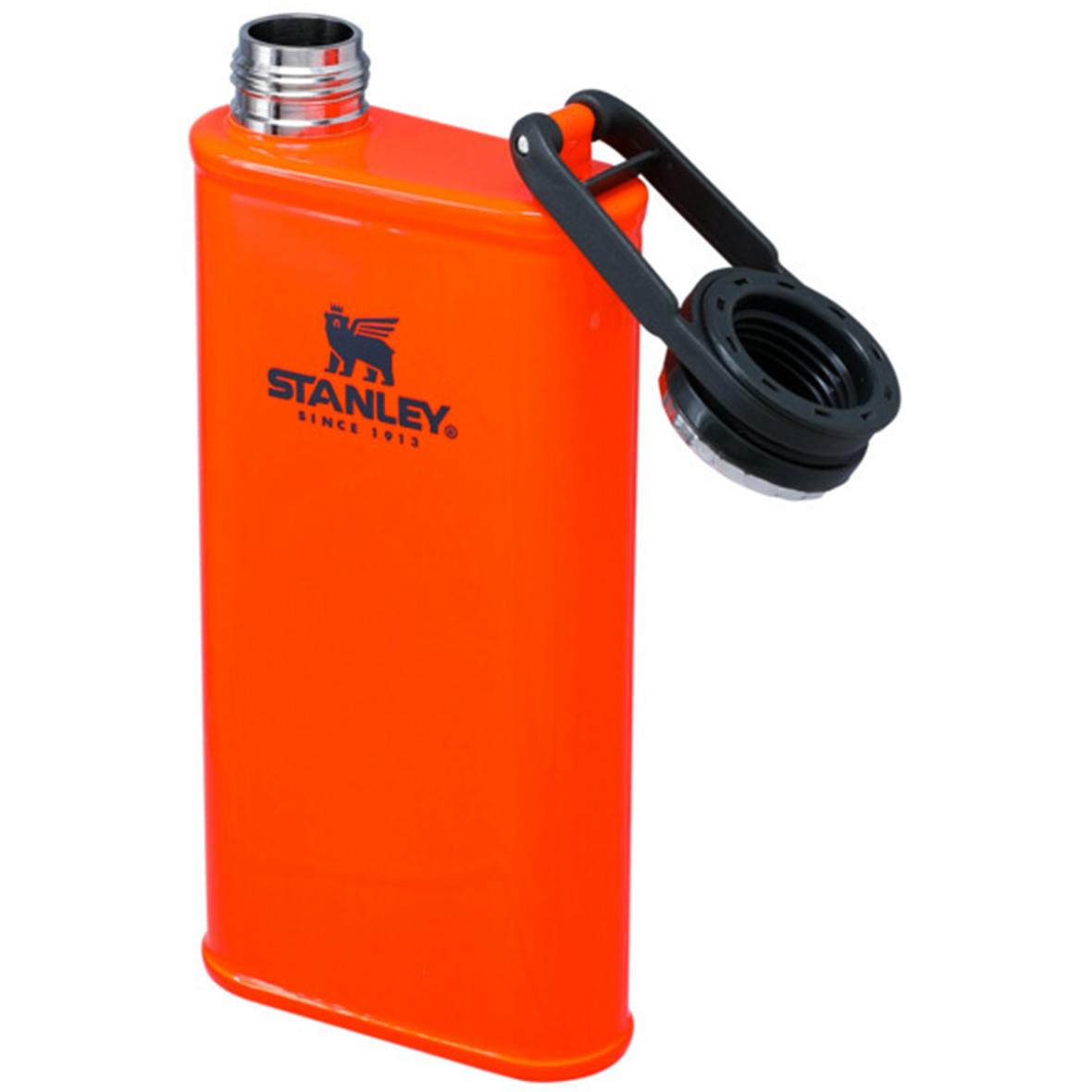 Stanley Classic Orange Steel Hip Flask 230 ml