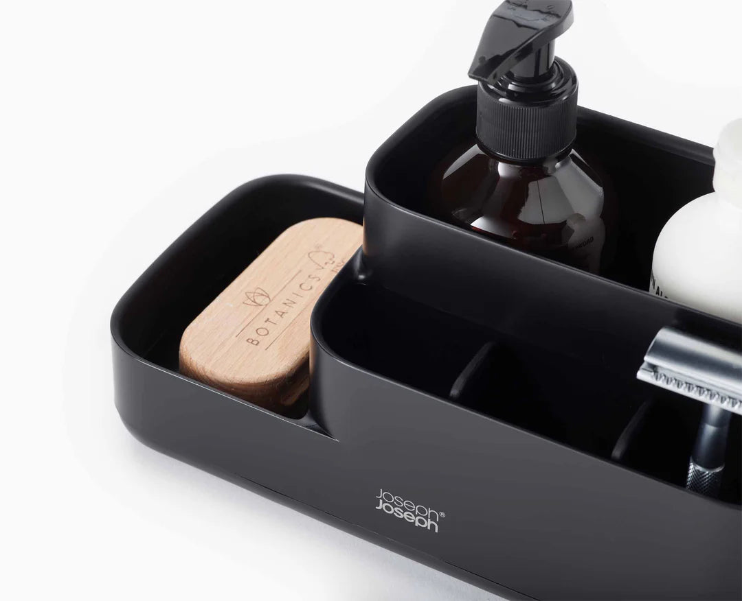 Joseph Joseph EasyStore Banyo Düzenleyici -Mat Siyah