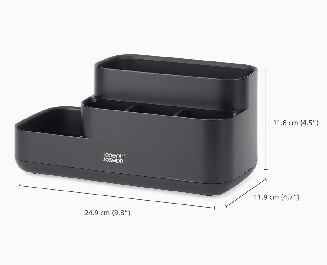 Joseph Joseph EasyStore Banyo Düzenleyici -Mat Siyah