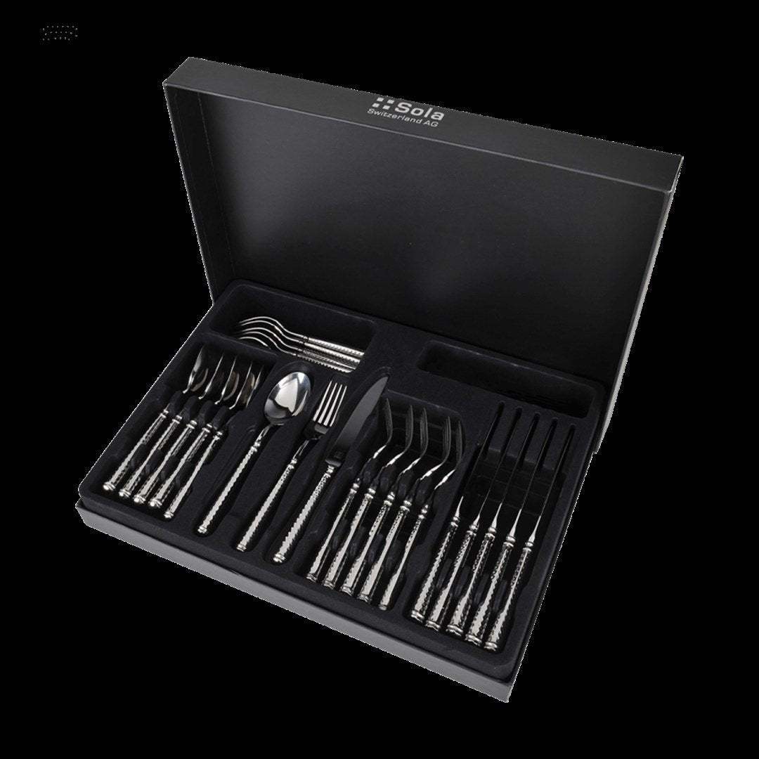 SOLA SWISS CUBİSM 84 PIECES CUTLERY SET