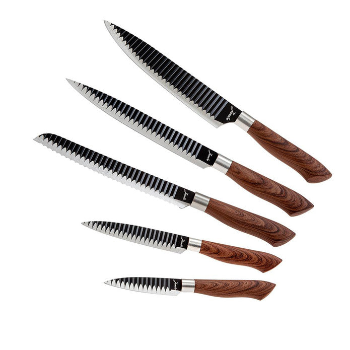 Jumbo Riva 5 Piece Knife Set