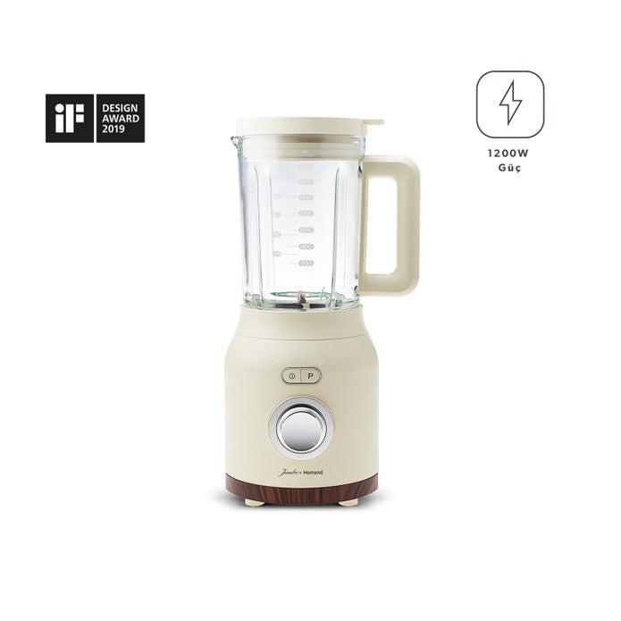 Jumbo x Homend Artfood 4925H Profesyonel Blender Krem