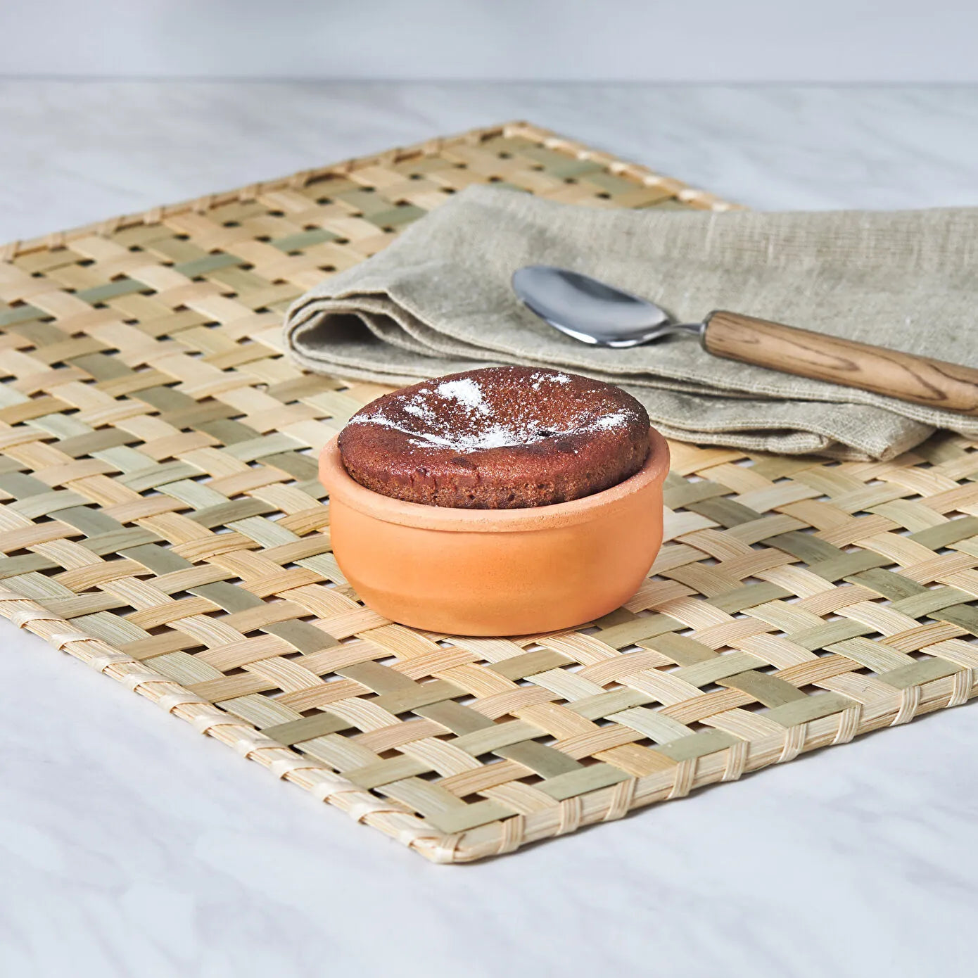 Karaca Baker Pembe Sufle/Fırın Kabı 8 cm