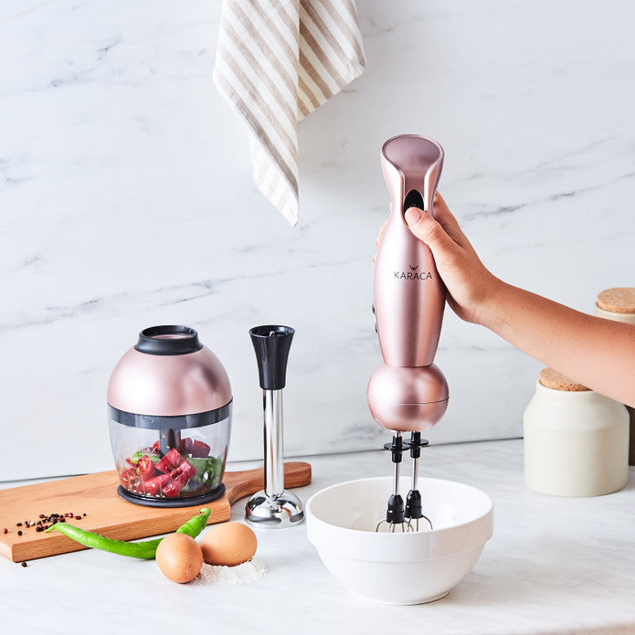 Karaca Pro-midi 3 Blender Set Rosegold