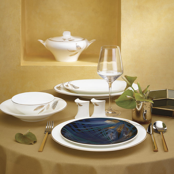 Karaca Fine Pearl Extra Selva 62 Piece Dinner Set for 12 People