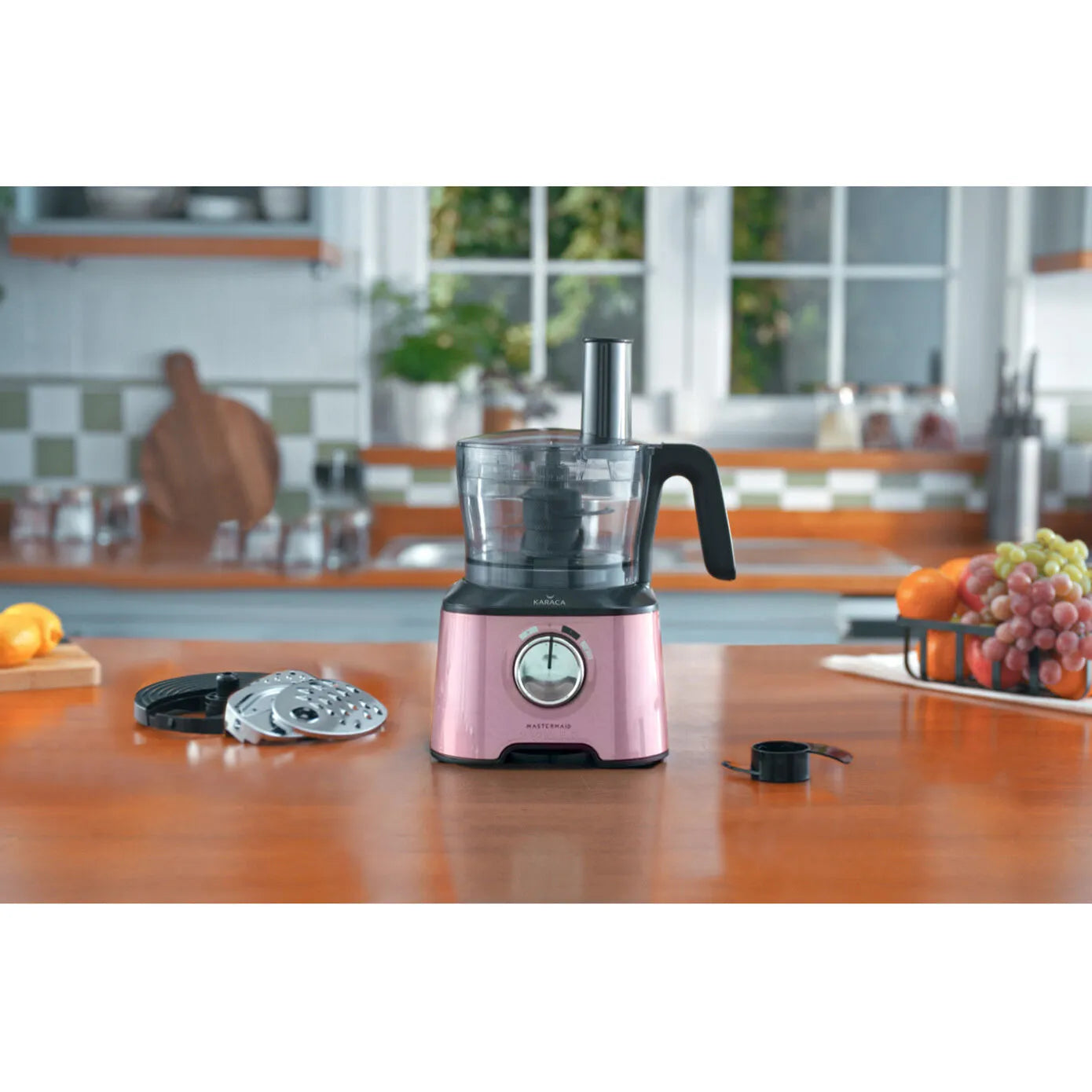 Karaca Mastermaid Power Essential Pink Gıda Hazırlama Seti 2000w