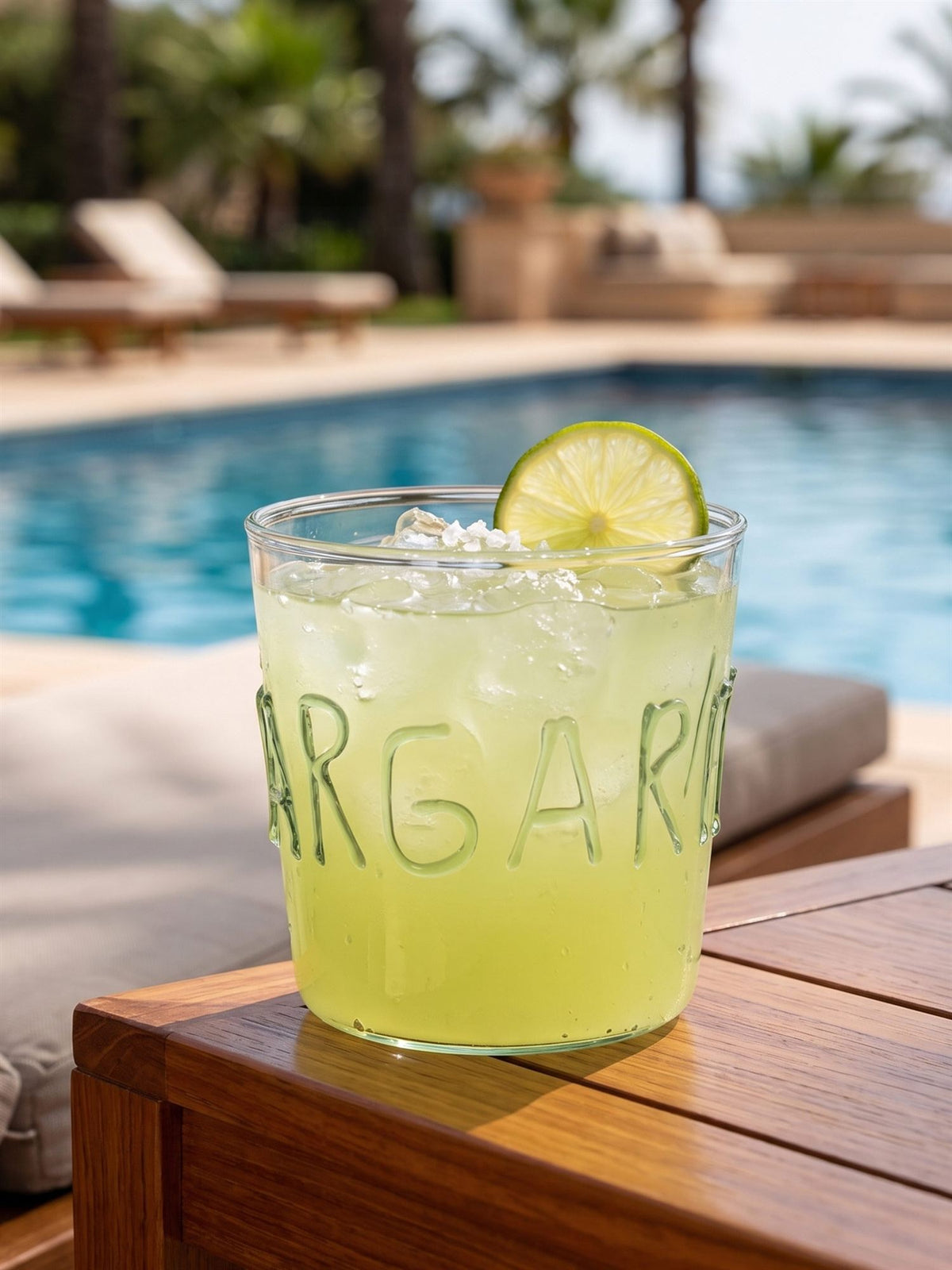 The Mia Cam Su Bardağı Yeşil 320 ml Margarita (Paket: 4 Adet)