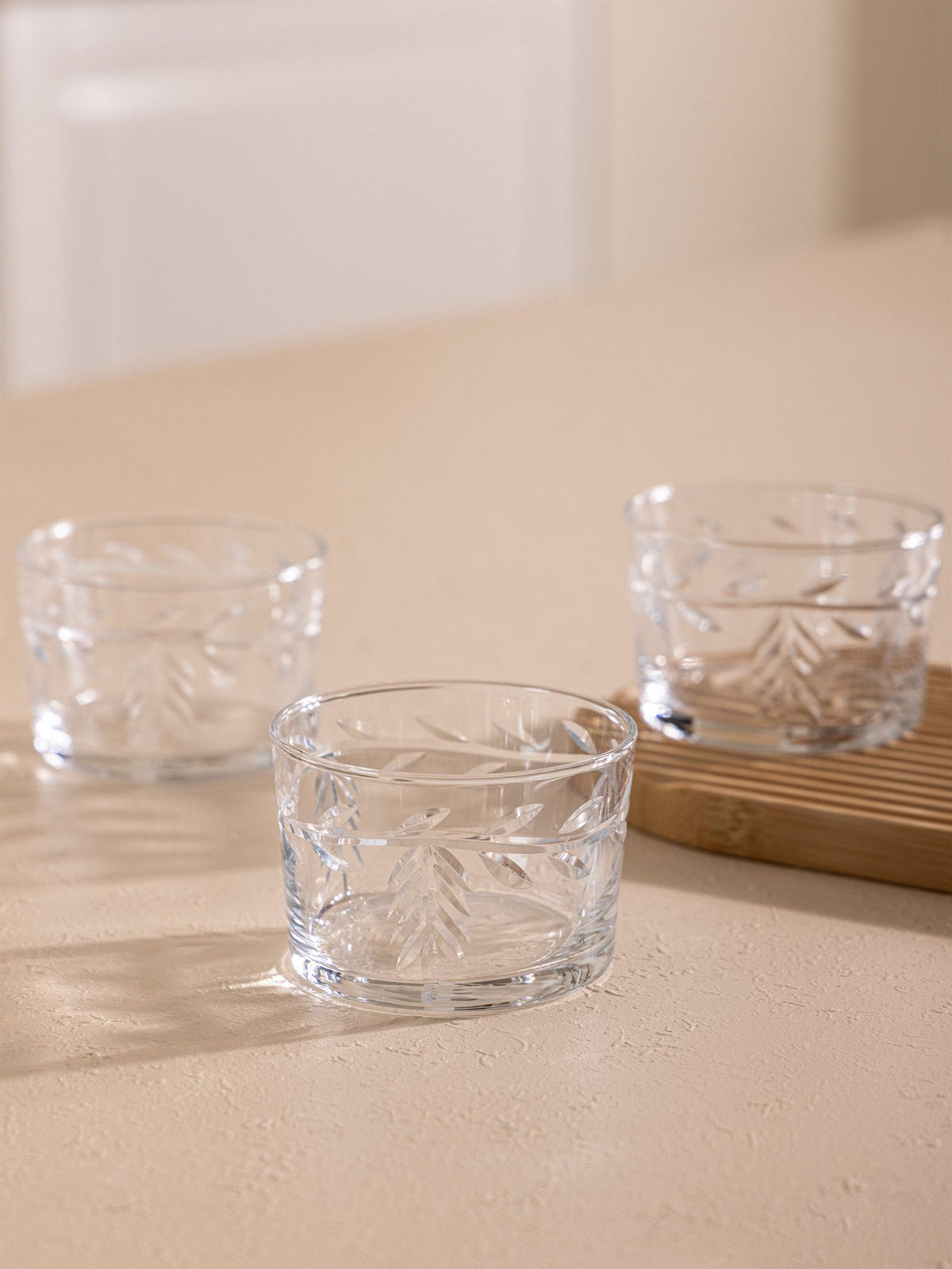 The Mia Leaf Kase Şeffaf 3'lü Set