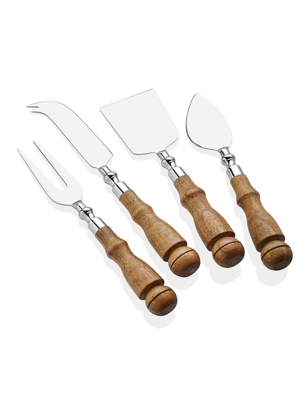 The Mia Woody Peynir Servis Takımı 4 Parça (Paket: 2 Adet)