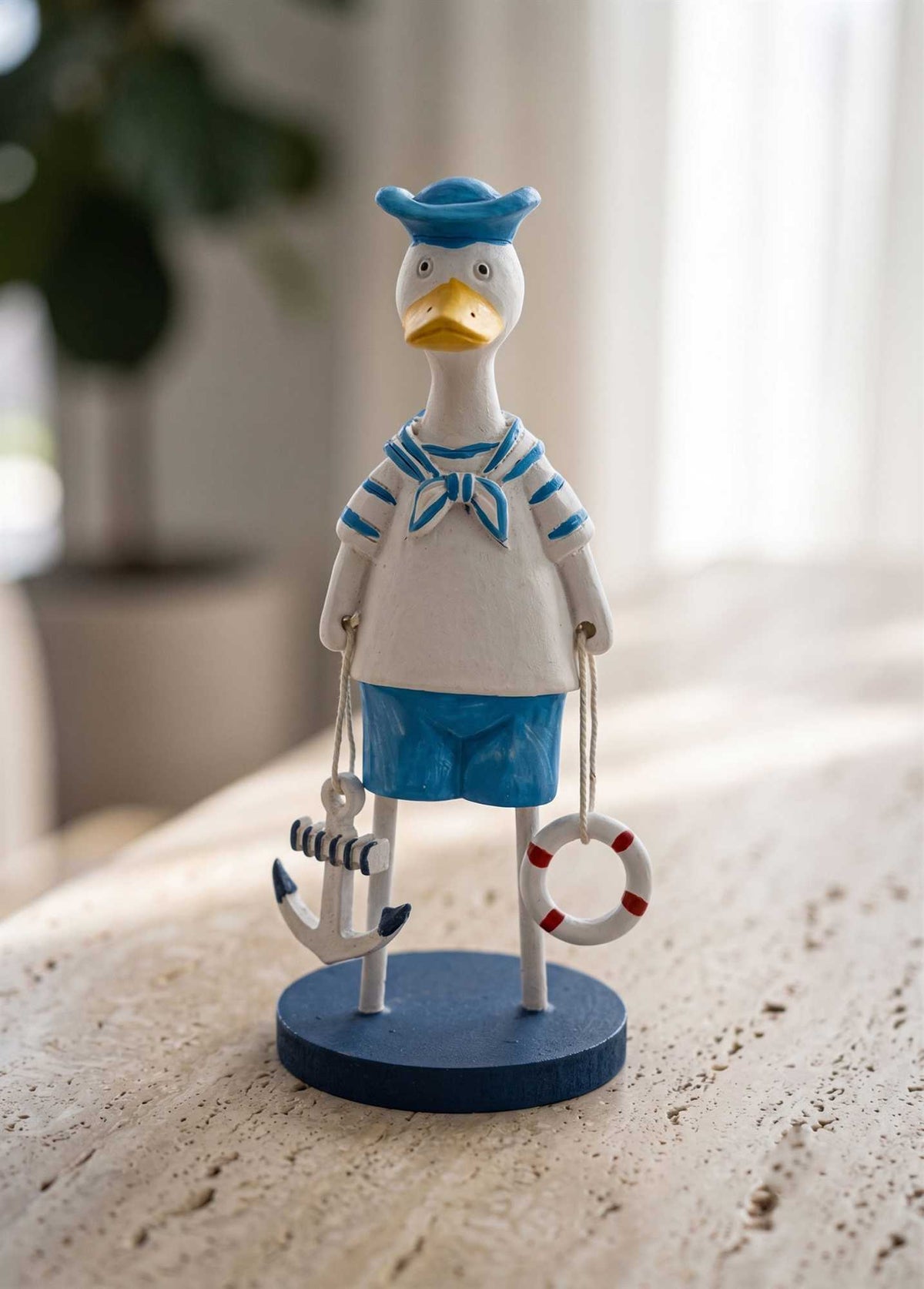 The Mia Marin Coastal Denizci Ördek Şapkalı Obje 17 cm