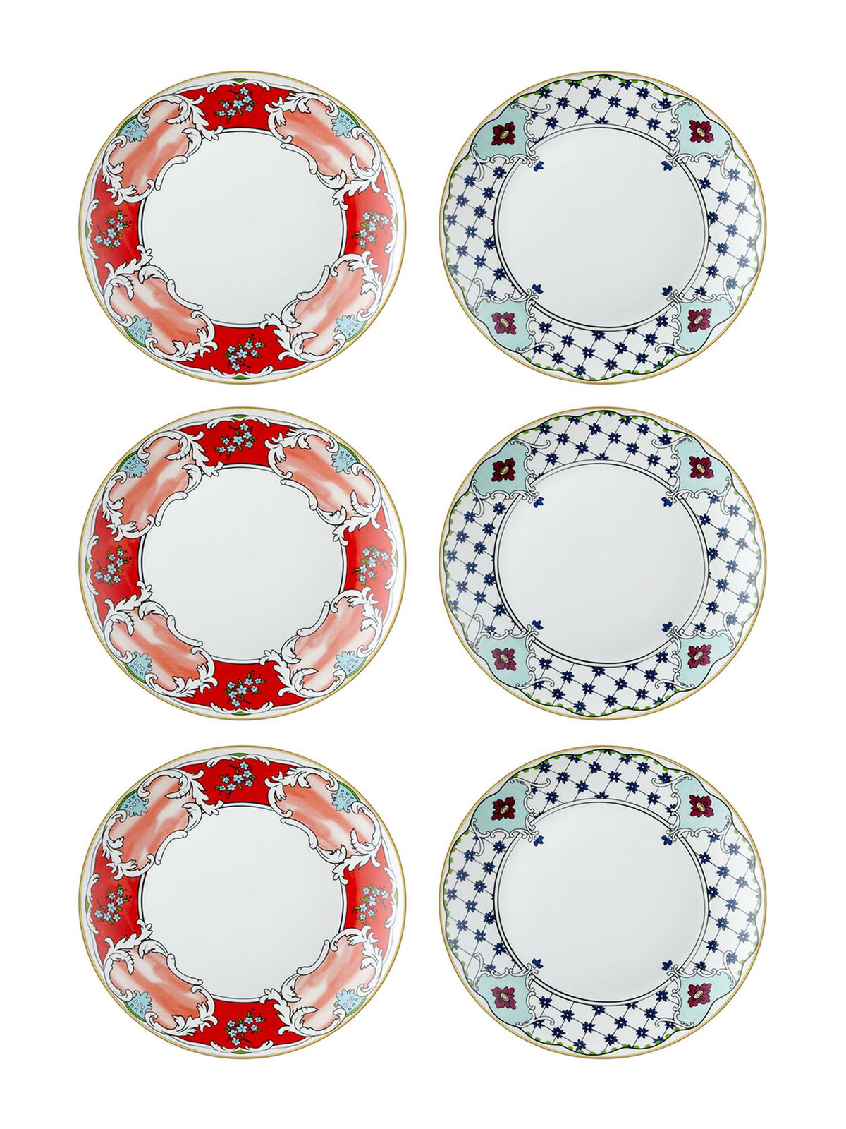 The Mia Amore Pasta Tabağı 6 Kişilik (Paket: 2 Adet)