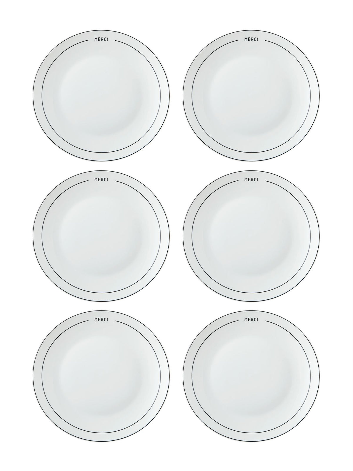 The Mia Round Pasta Tabağı 6 Kişilik (Paket: 2 Adet)