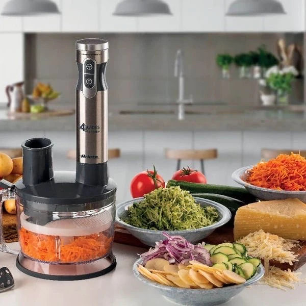 ARIETE PROFESYONEL MULTİFONKSİYONEL EL BLENDER SETI -7 IN 1