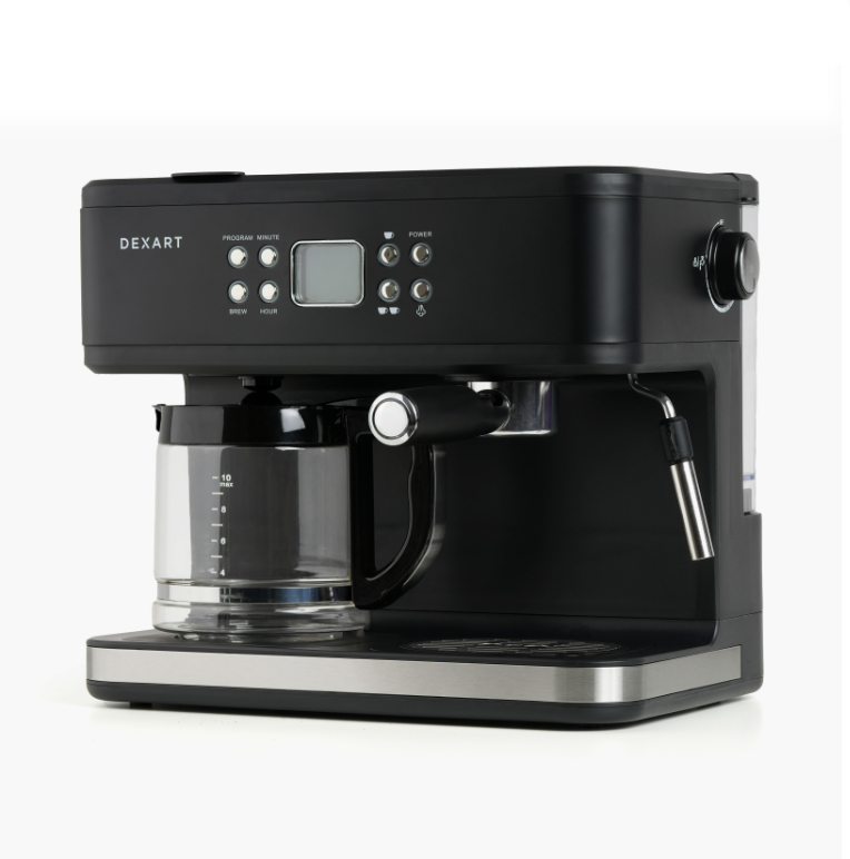 Dexart HomeBarista 3-in-1 Filtre Kahve & Espresso Makinesi