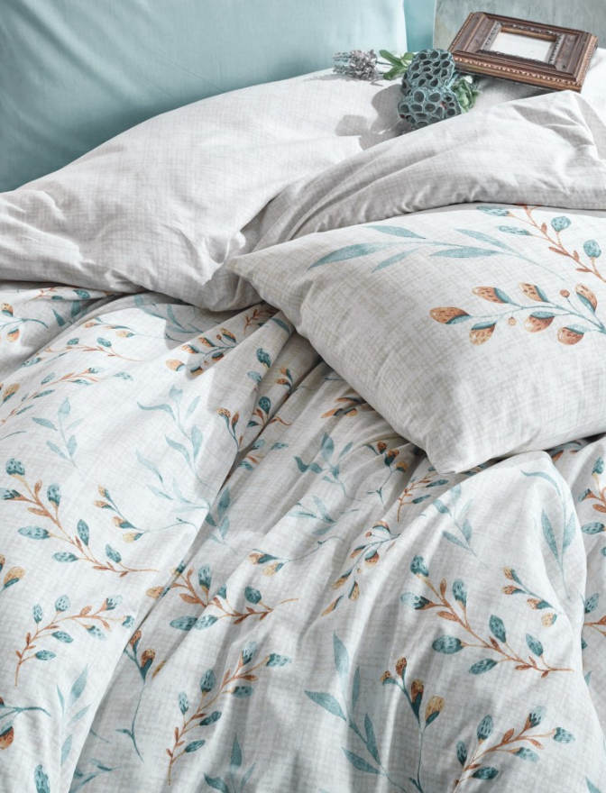 Double Duvet Cover Set Lendell Mint