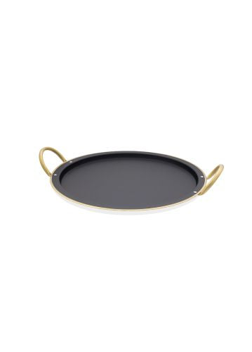 The Mia Galvin Tepsi Siyah 43x35 cm
