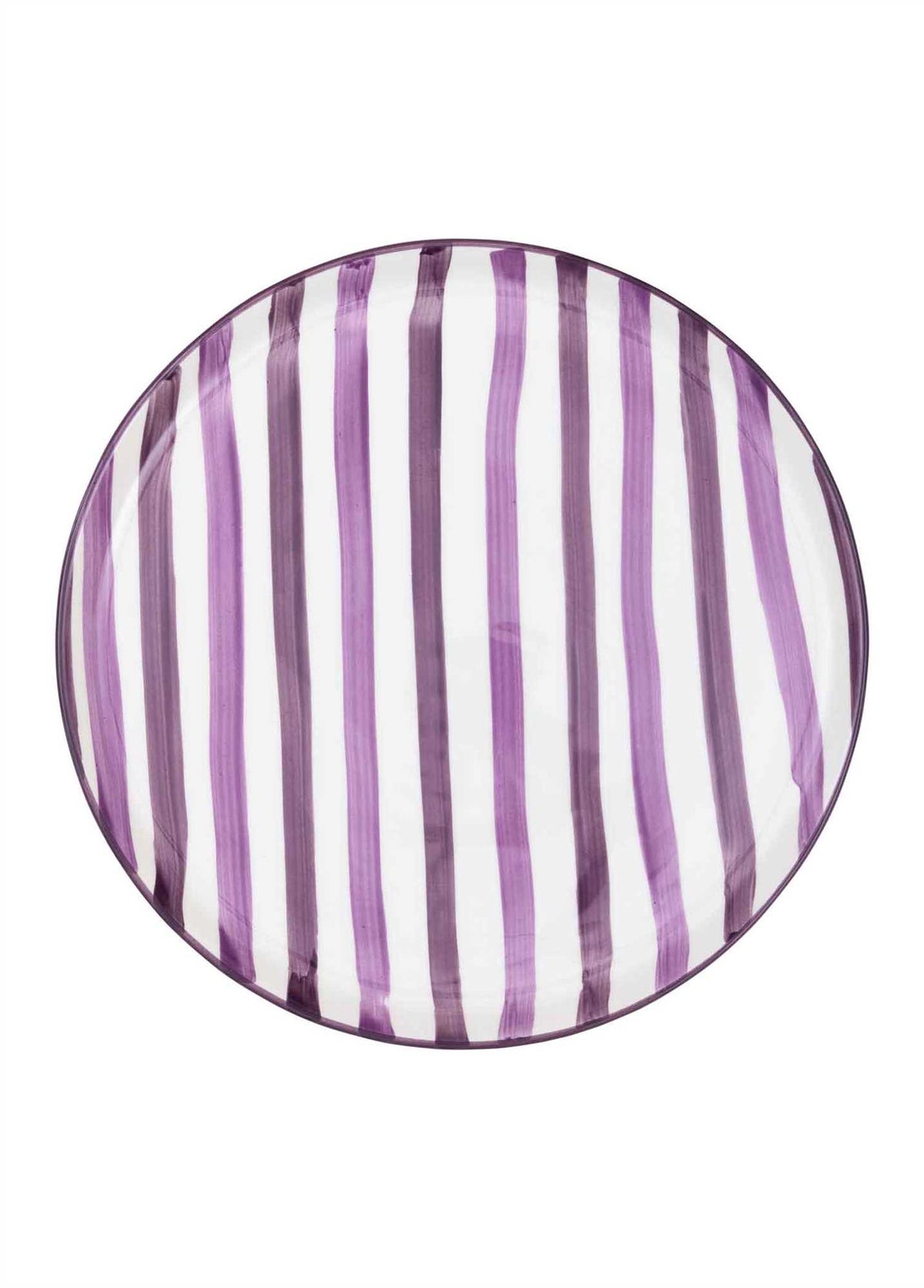 The Mia Joy Servis Tabağı Mor 30 cm
