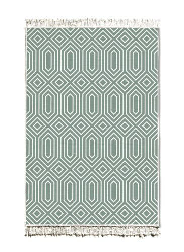 The Mia Kilim Çift Taraflı Green 150x100 cm