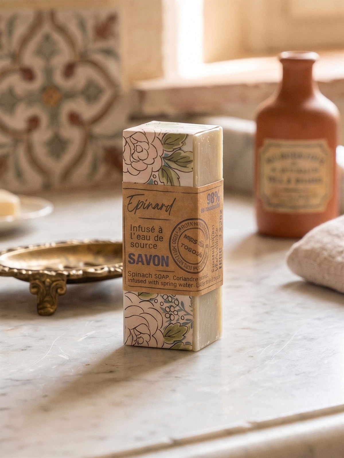 The Mia Spinach Soap 100g Ispanak Sabunu