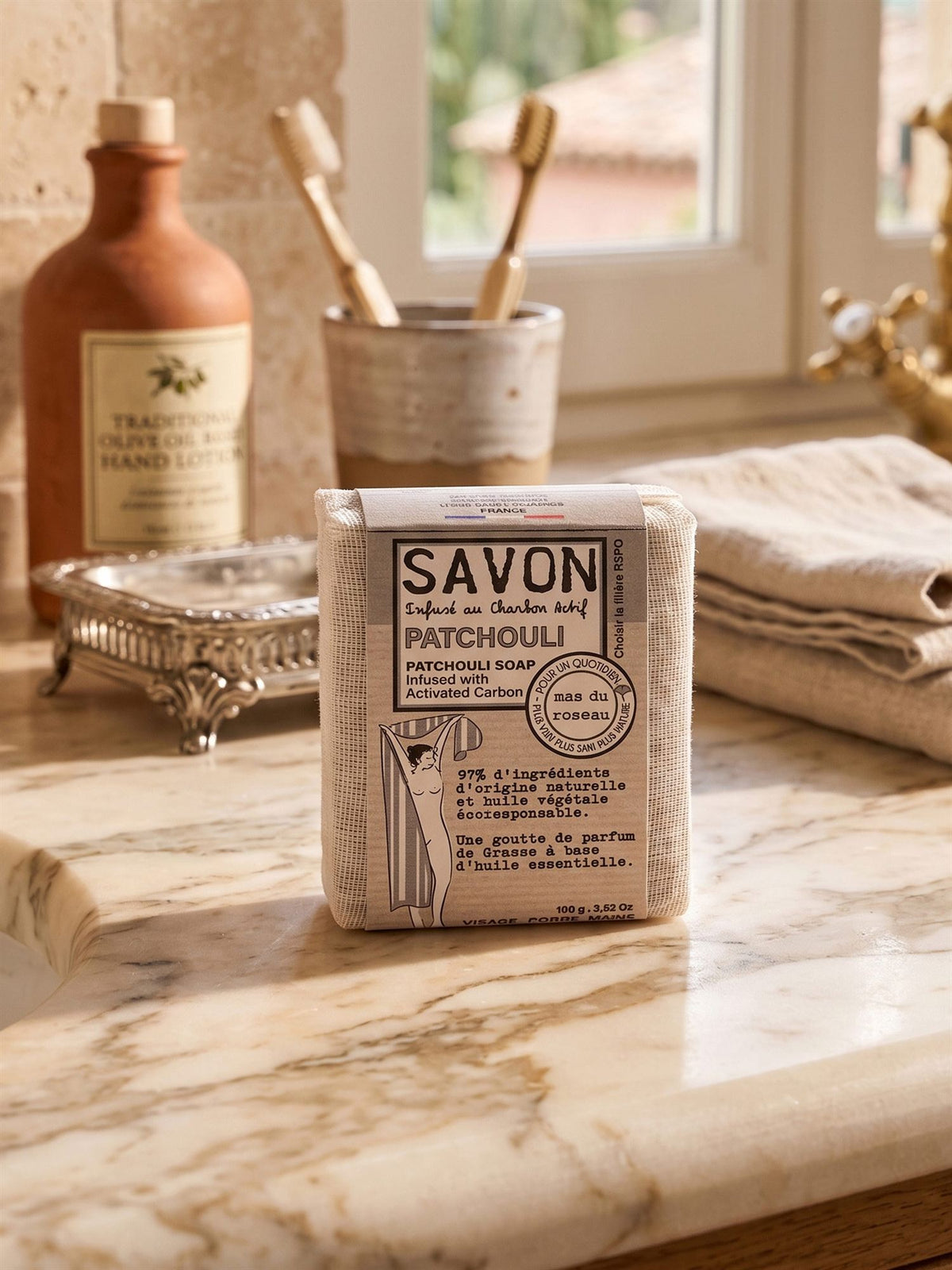 The Mia Patchouli Herbal Soap 100g | Paçuli Bitkisel Sabun