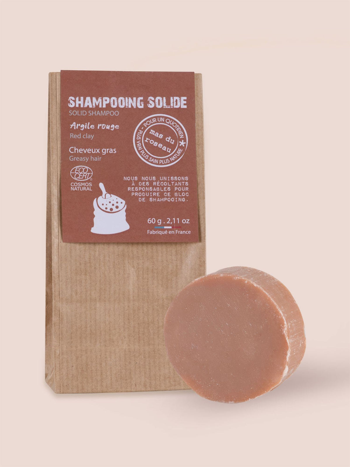 The Mia Red Clay Solid Shampoo Katı Kırmızı Kil Şampuanı