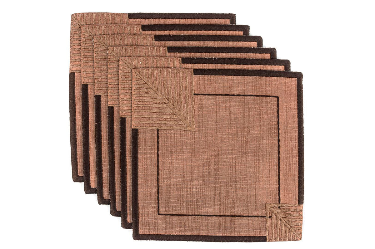 Mikasa Moor Palmiye bronz 6lı bardak atlığı