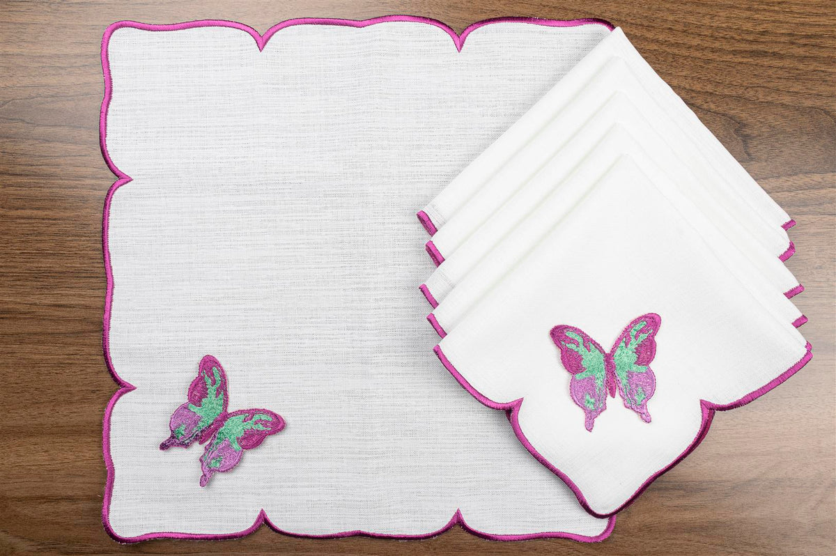 Mikasa Moor Nicole Magenta 6lı Peçete
