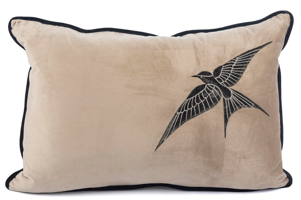 Mikasa Moor Isla bej tek kuş 40x60 yastık