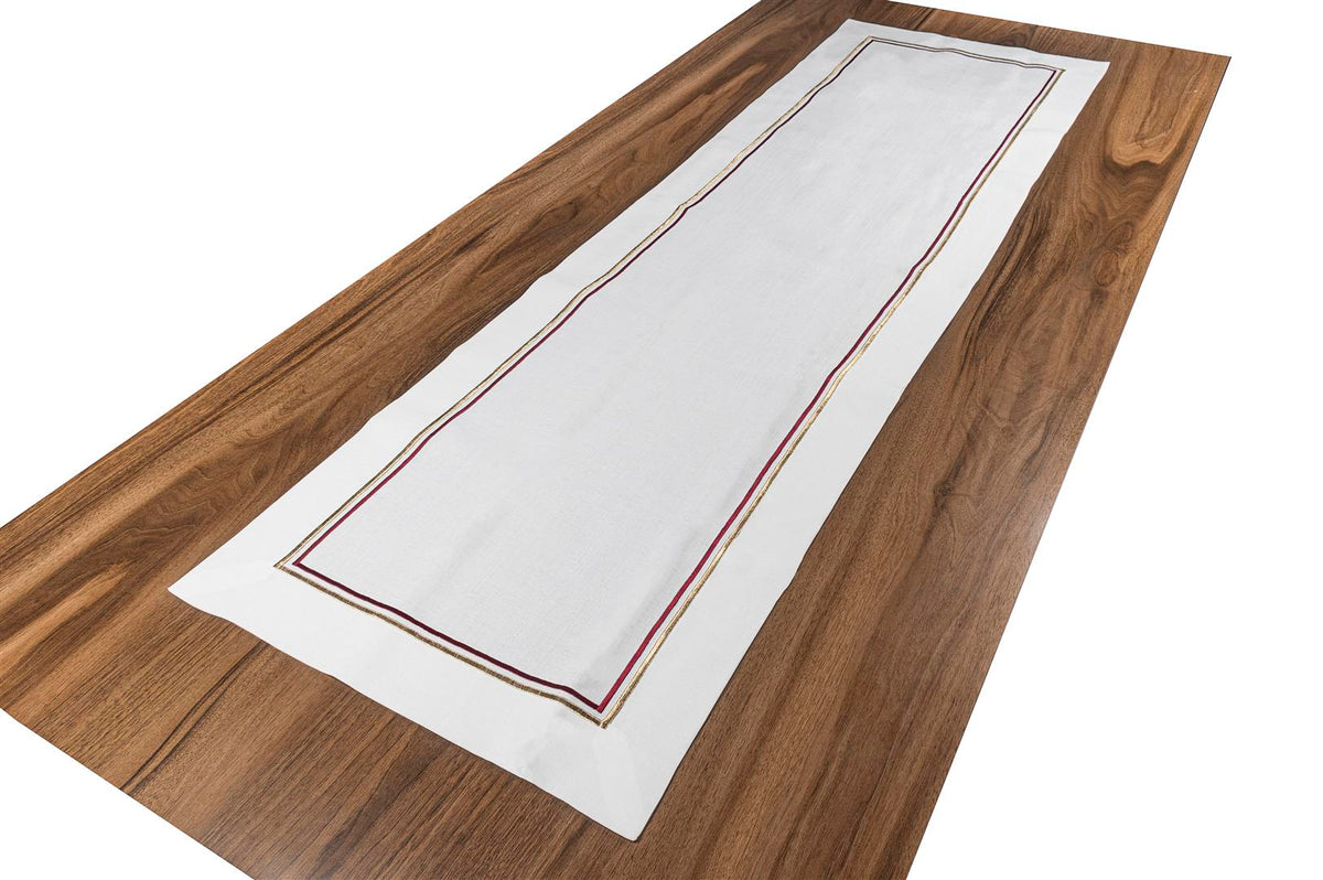 Mikasa Moor Celine BordoAltın Runner 50x170
