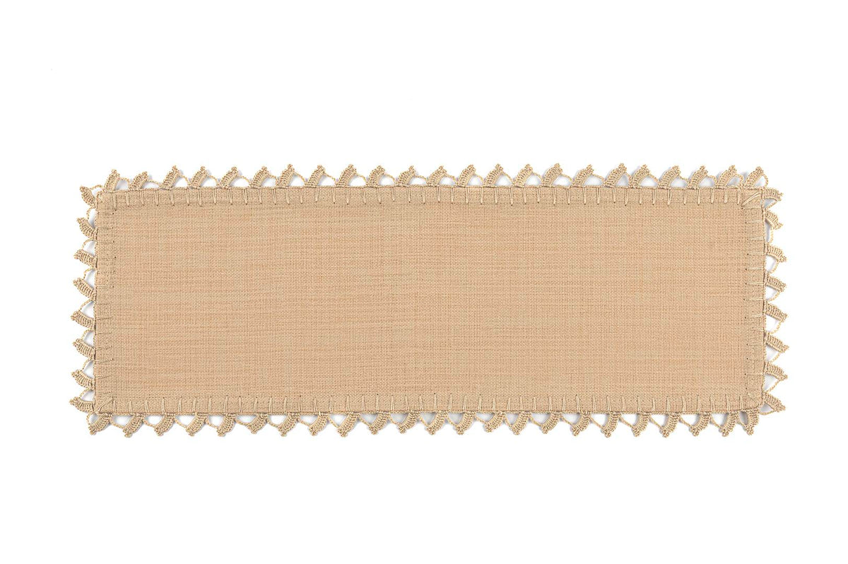 Mikasa Moor Rayna Bej Tepsi Örtüsü 33x11