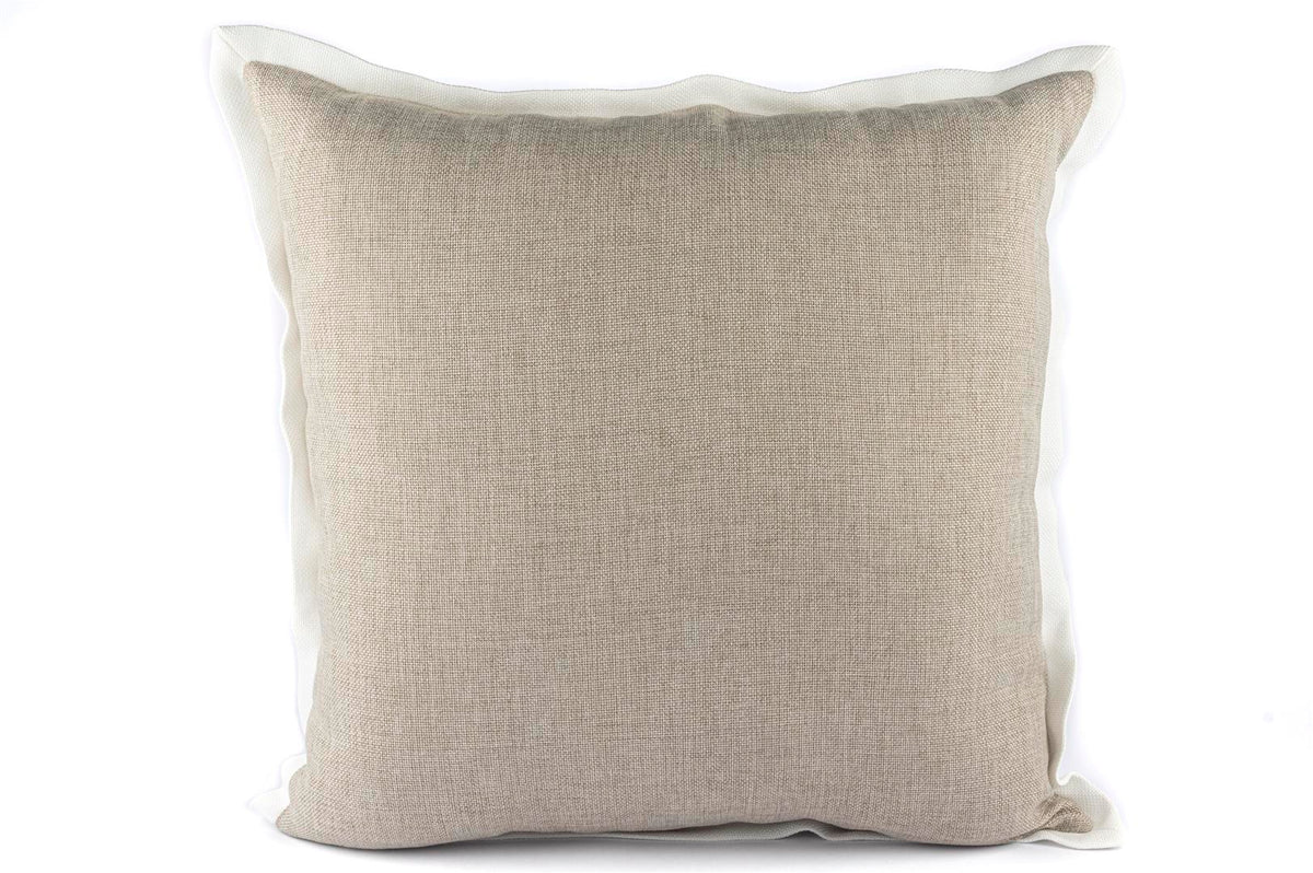 Mikasa Moor Bej beyaz Çizgili Yastık 55x55