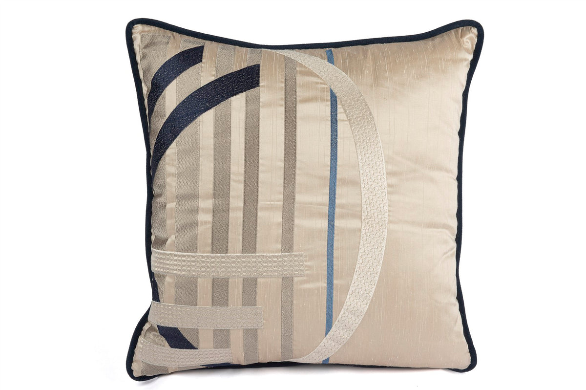 Mikasa Moor Hena Bej Lacivert 50x50 Yastık