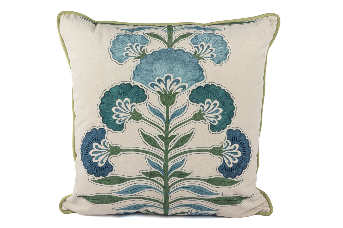 Mikasa Moor Amira Çiçek baskılı 50x50 Yastık