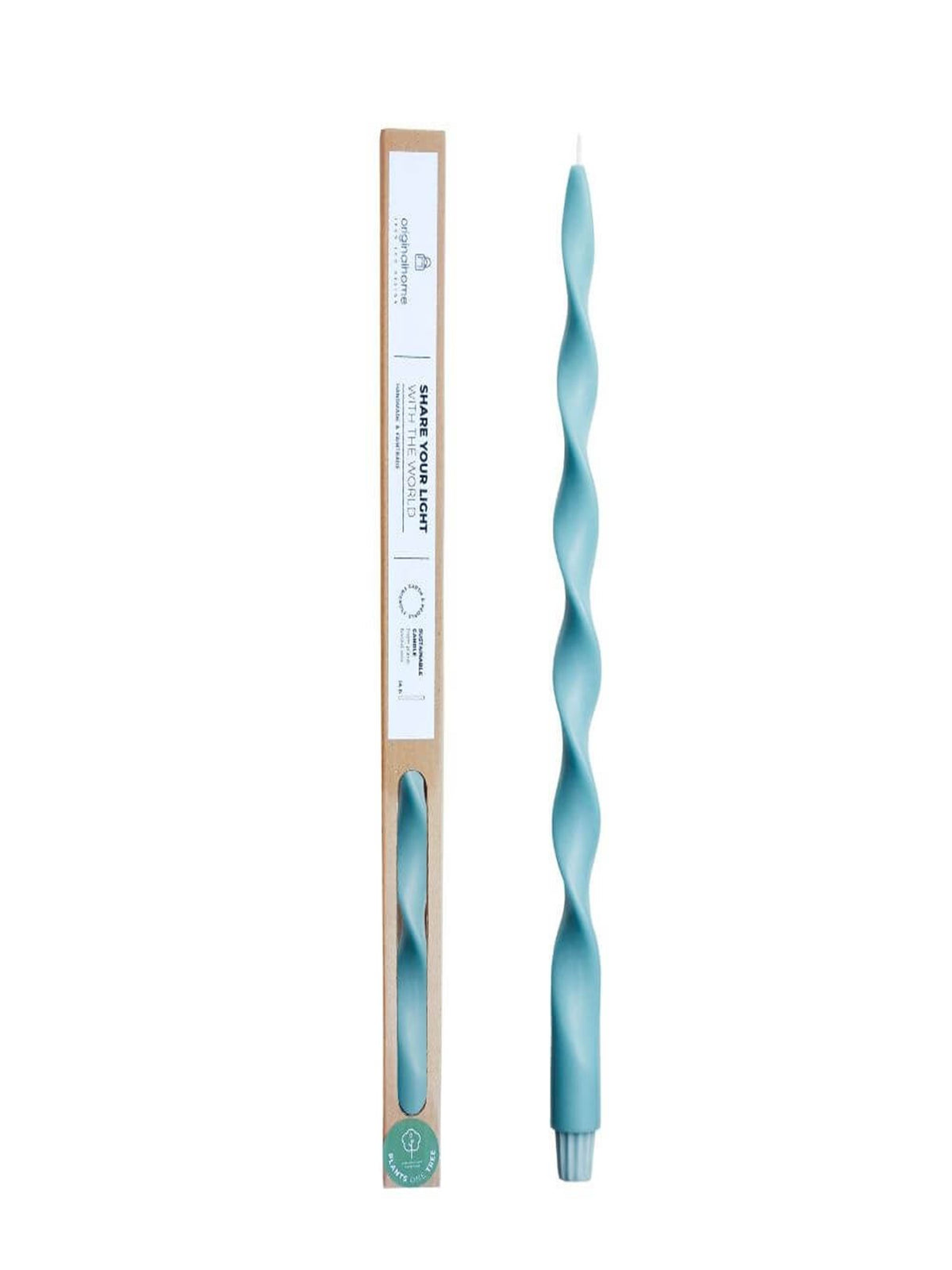 The Mia Burgu Mum Parlak Sea Green 40 cm (Paket: 2 Adet)