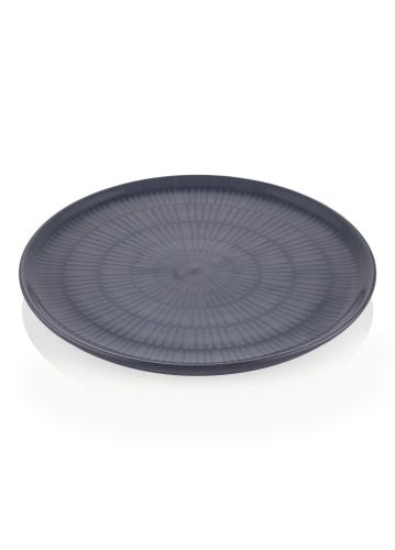 The Mia Noon Servis Tabağı Gri 30 Cm