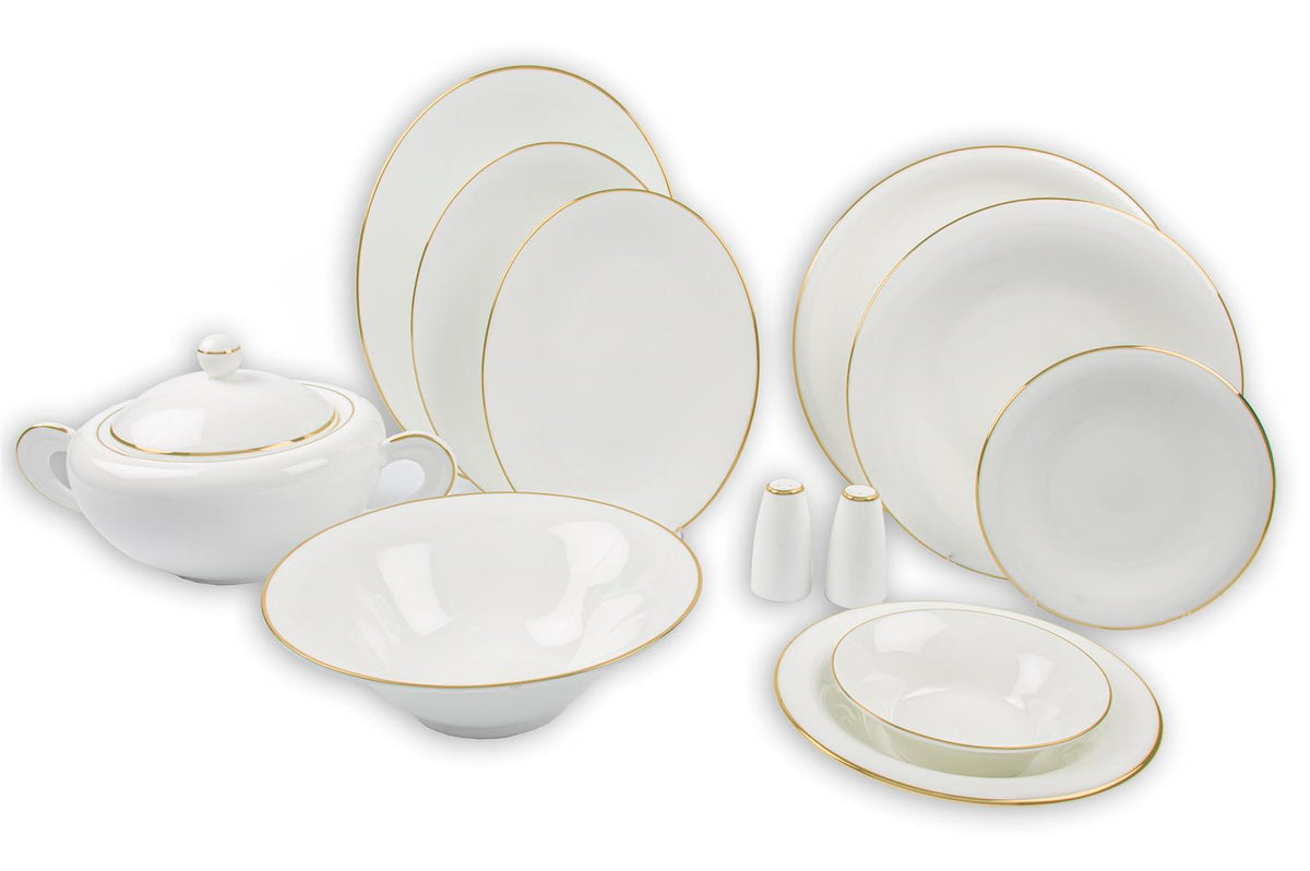 Mikasa Moor Pearl Gold 74 Parça Yemek Seti