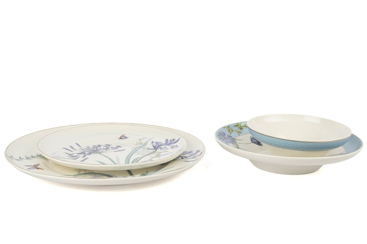Mikasa Moor Lavender Flutter 24 Parça Yemek Takımı