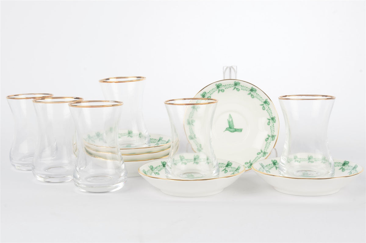 Mikasa Moor Emerald Gardenia 6lı Çay Takımı