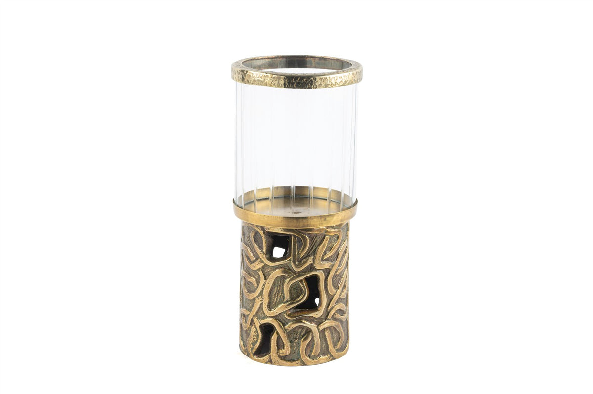 Mikasa Moor Antik Gold Metal Cam Mumluk 31x14cm