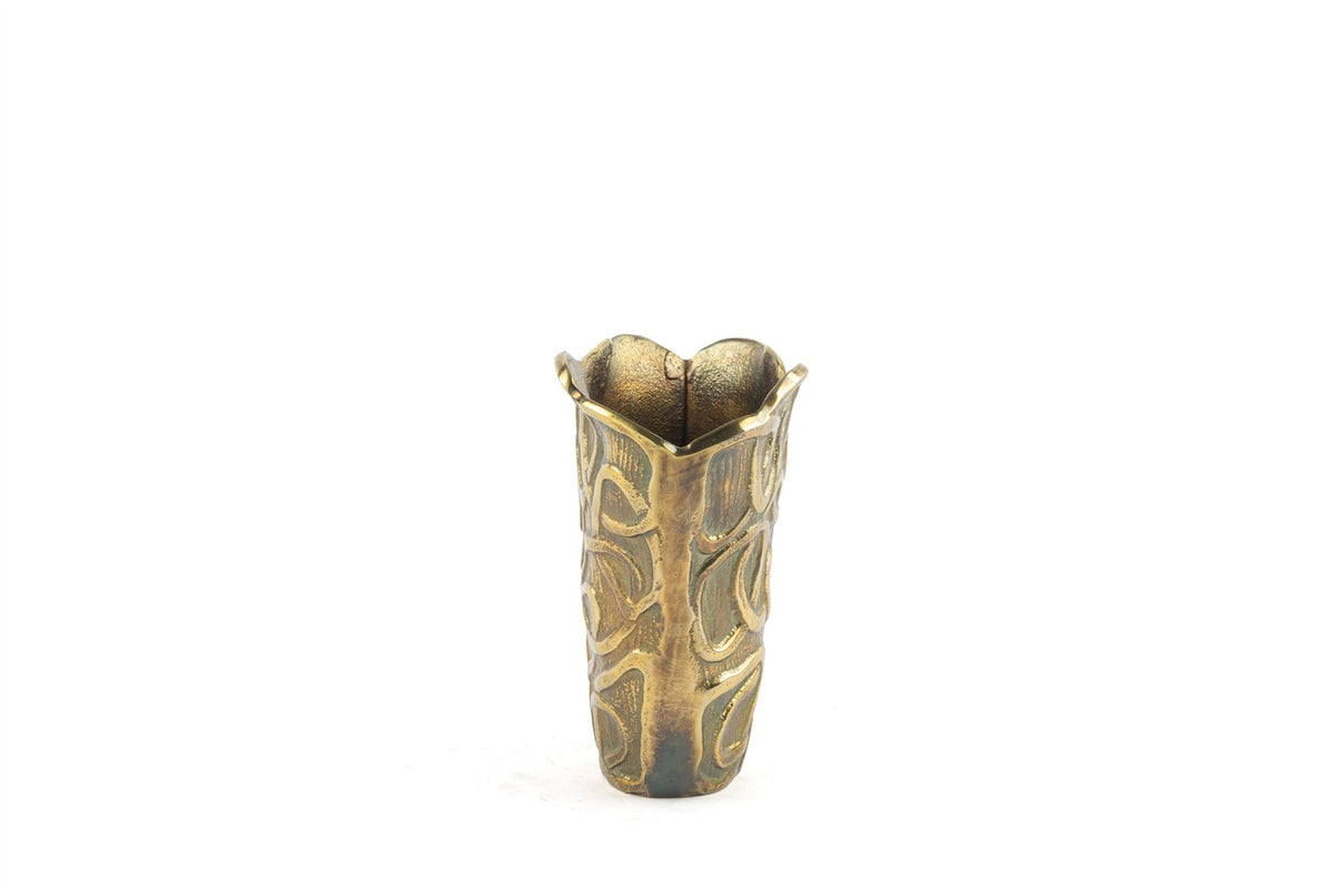 Mikasa Moor Antik Gold Düğümlü Vazo 11x17x22cm