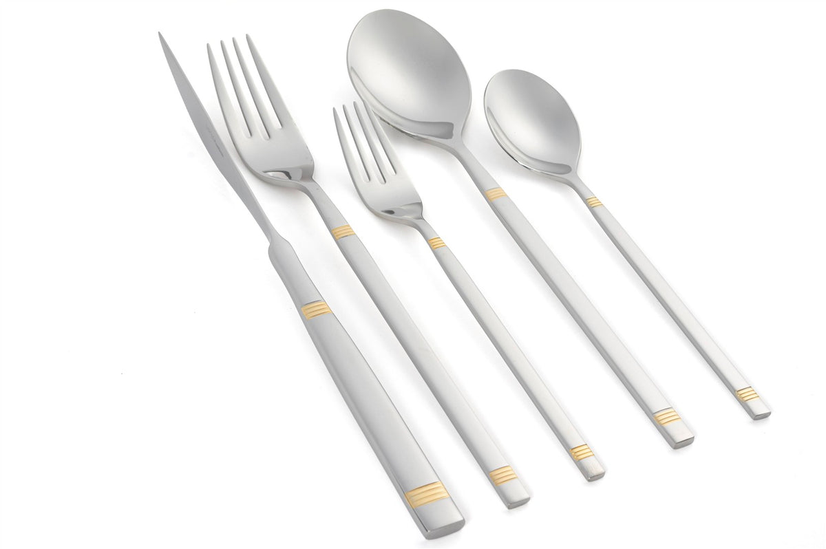 Mikasa Moor Silver Gold Line 30pç Çkb Set