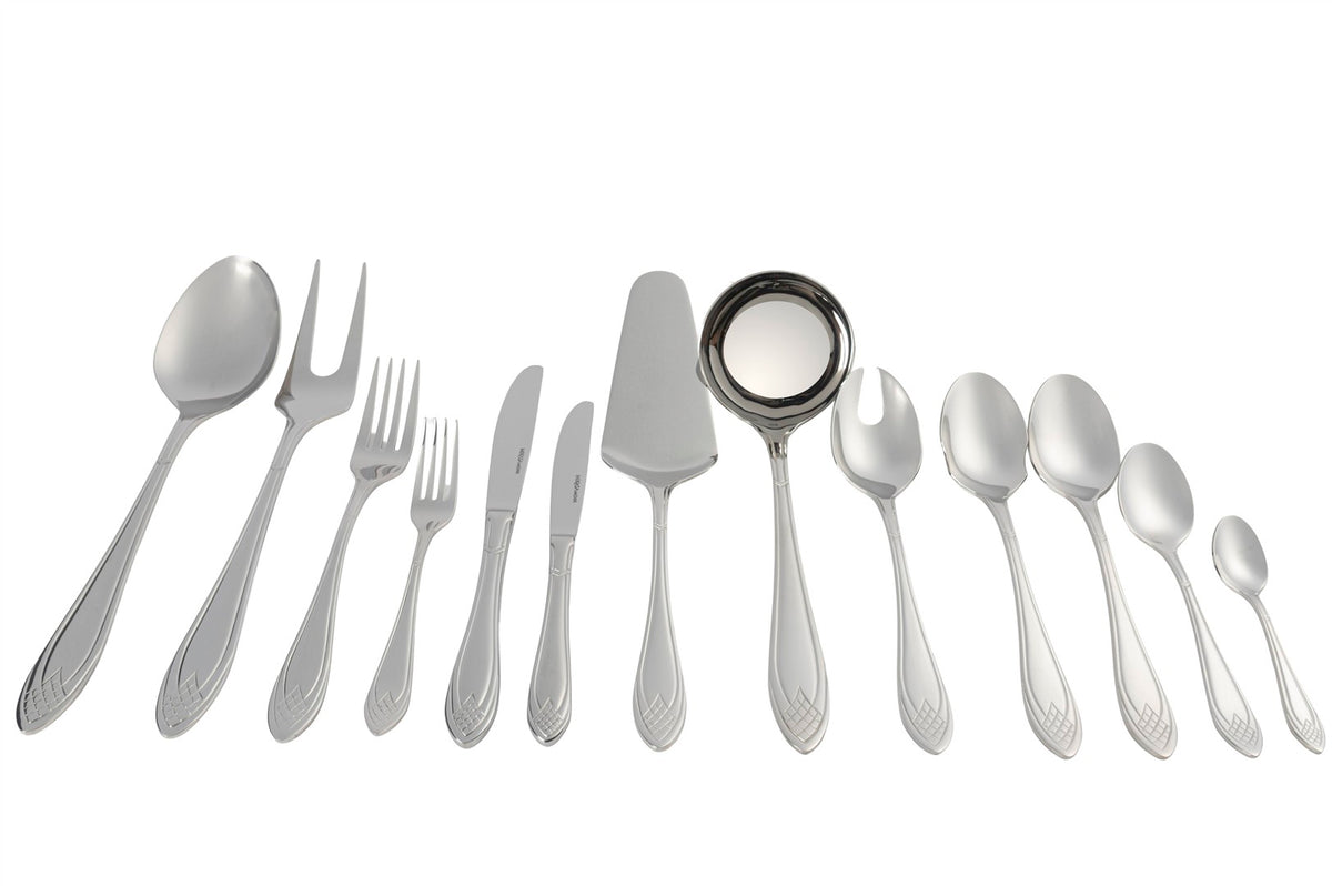 Mikasa Moor Sİlver Elegance 90Parça Çkb Set