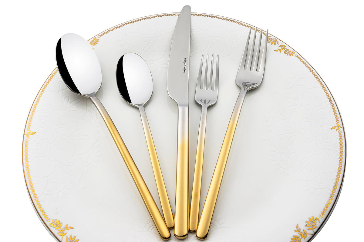 Mikasa Moor Dolce Gold 30 Parça Çatal Kaşık Bıçak Seti