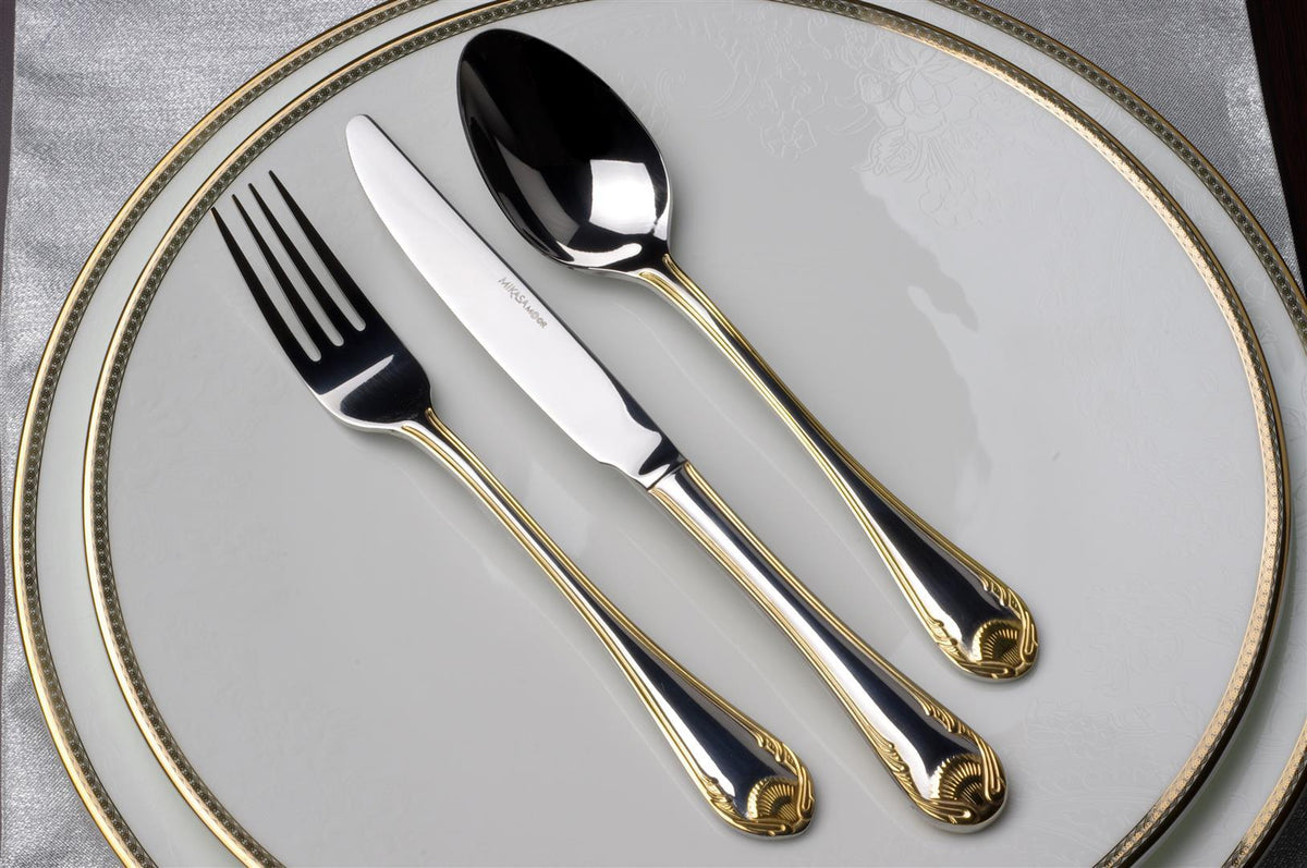 Mikasa Moor Bianca gold - mirror 90 Parça çkb seti