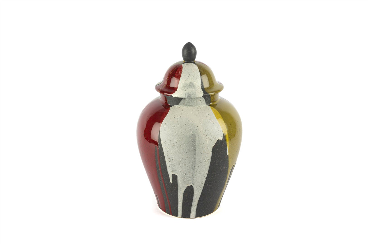 Mikasa Moor Yeşil Bordo Küp 23x36cm