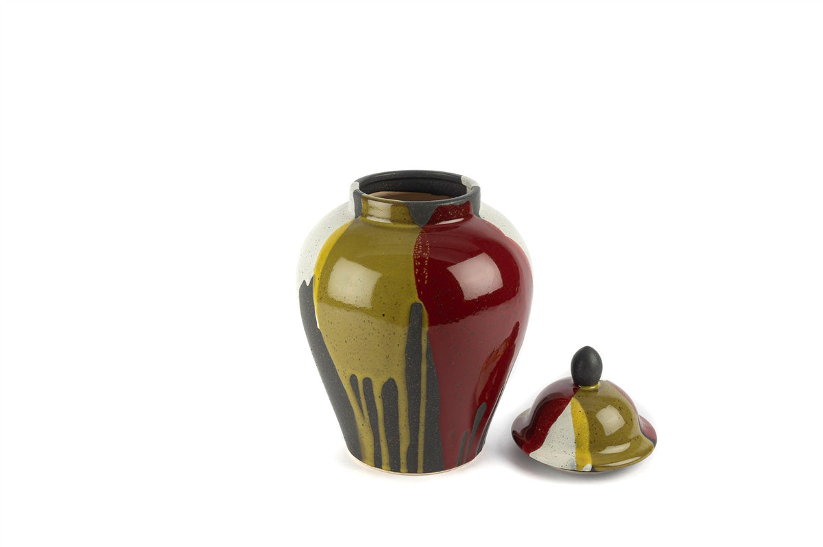 Mikasa Moor Yeşil Bordo Küp 23x36cm