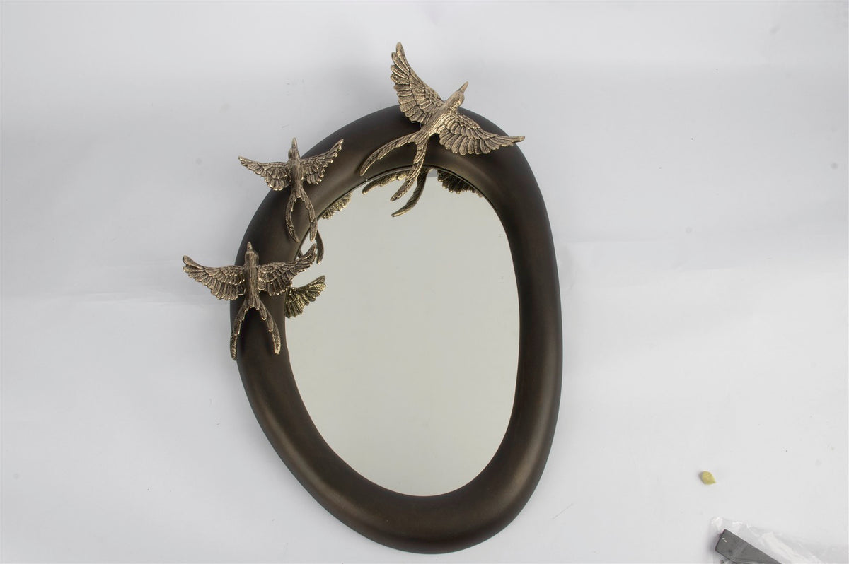 Mikasa Moor Bronz Kırlangıç Duvar Aynası 36x21cm
