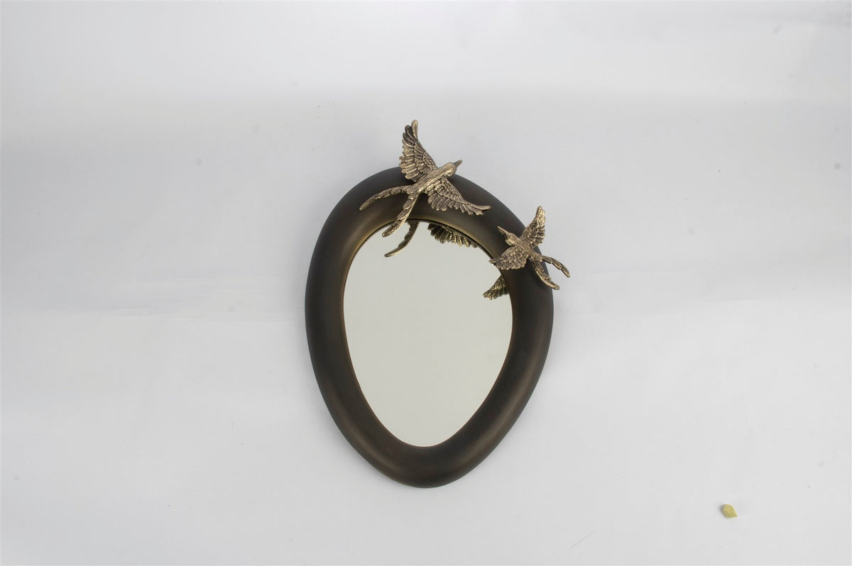 Mikasa Moor Bronz Kırlangıç Duvar Aynası 41x26cm