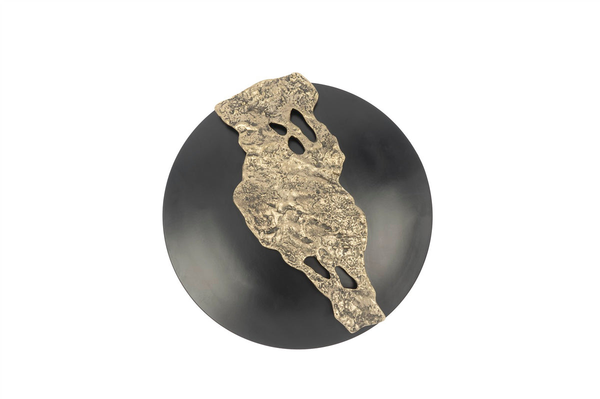 Mikasa Moor Siyah Gold Kçk Metal Duvar Dekoru 33cm