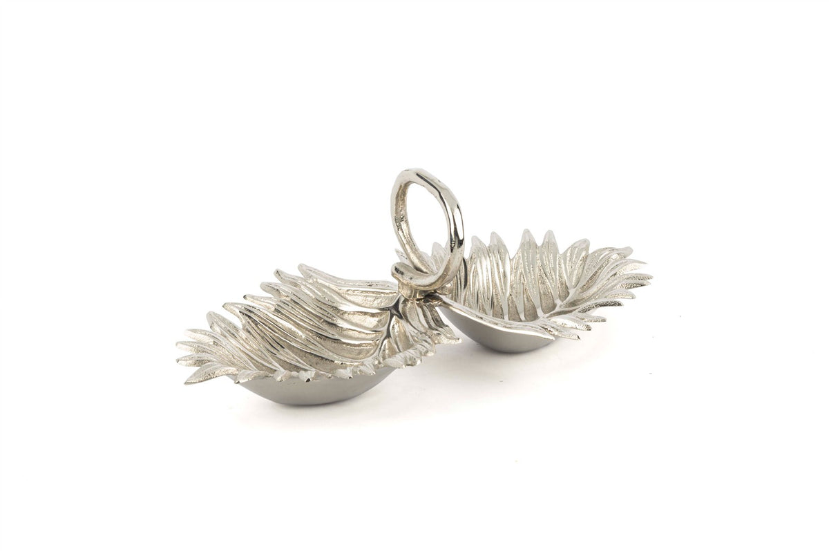 Mikasa Moor Antik Silver 2 Yaprak Çerezlik 16x33x12cm
